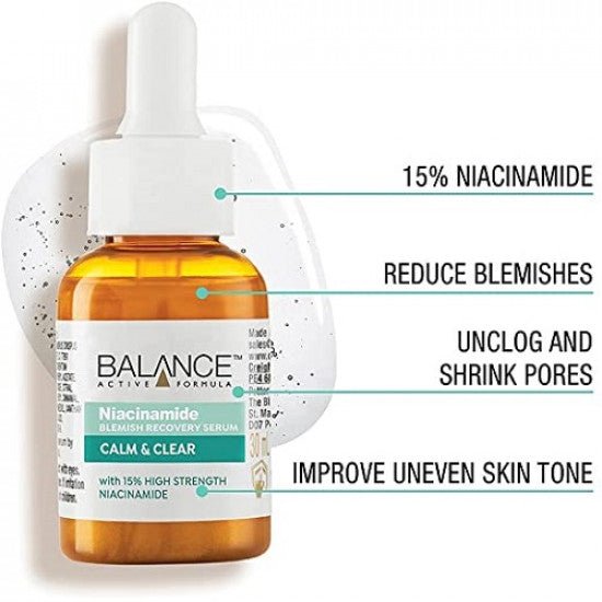 Balance Niacinamide Blemish Recovery Serum - Makeup Stash Pakistan - Balance