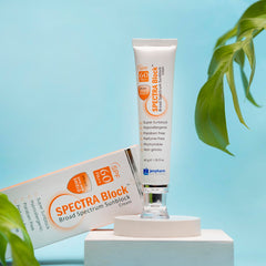 Jenpharm Spectra Block Broad Spectrum Sunblock Cream SPF 60 - Makeup Stash Pakistan - Jenpharm