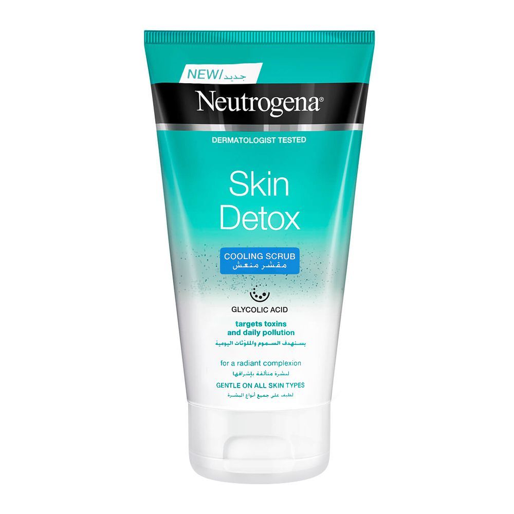 Neutrogena Skin Detox Cooling Scrub - Makeup MSash PakiMSan - Neutrogena