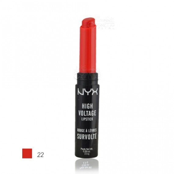 Nyx High Voltage Lipstick in Shade Survolte 22 - Makeup Stash Pakistan - NYX