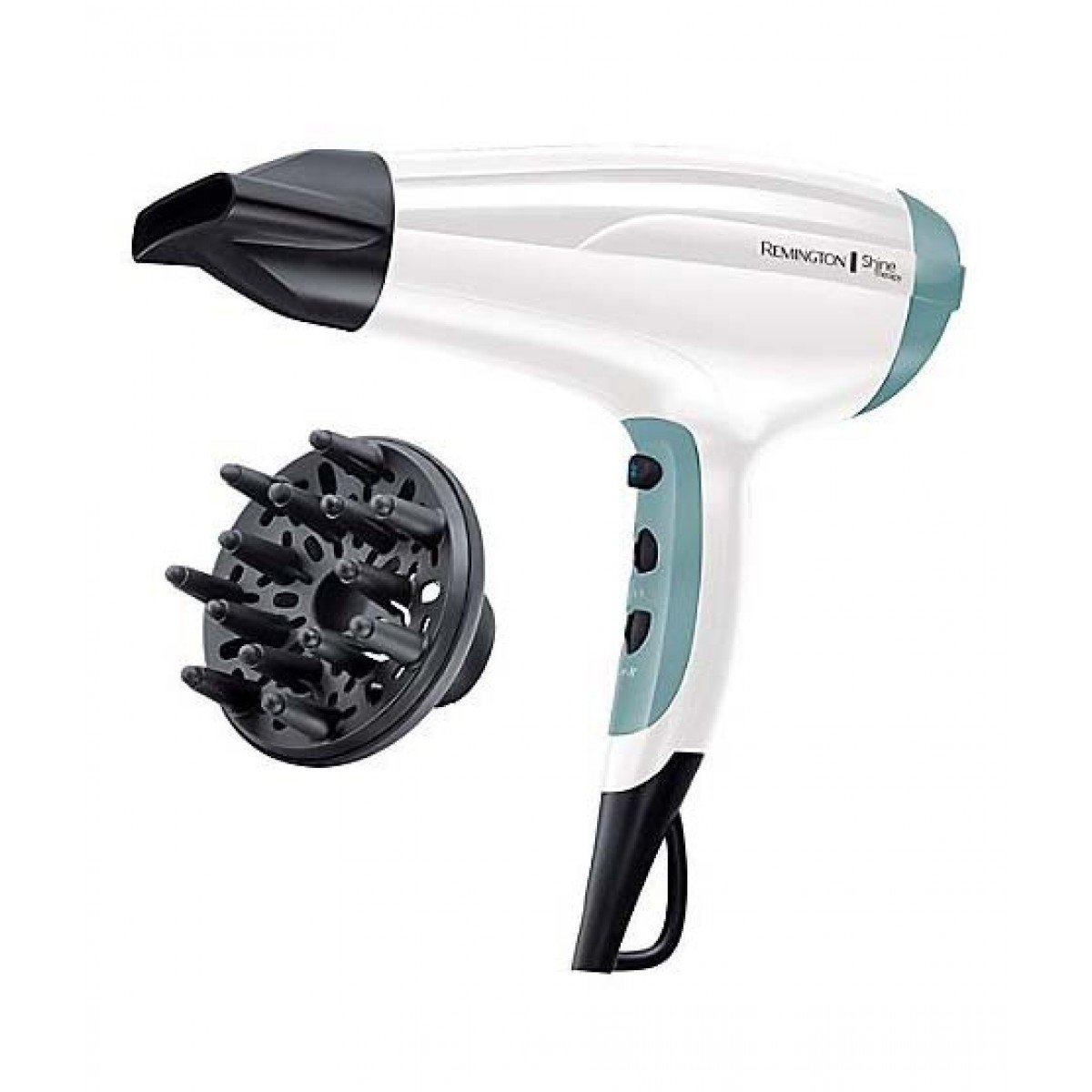 Remington Shine Therapy Hair Dryer with Power Dry and Cool Shot for a Frizz Free Shine, Quick Drying, 2300 W - D5216 - Makeup MSash PakiMSan - Remington