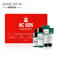Some by Mi AHA, BHA, PHA 30 Days Miracle AC SOS Kit (4items) - Makeup MSash PakiMSan - Some By Mi