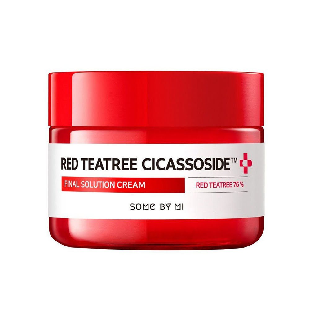 Some by Mi Red Tea Tree Cicassoside Solution Cream - Makeupstash PakistanSome By Mi